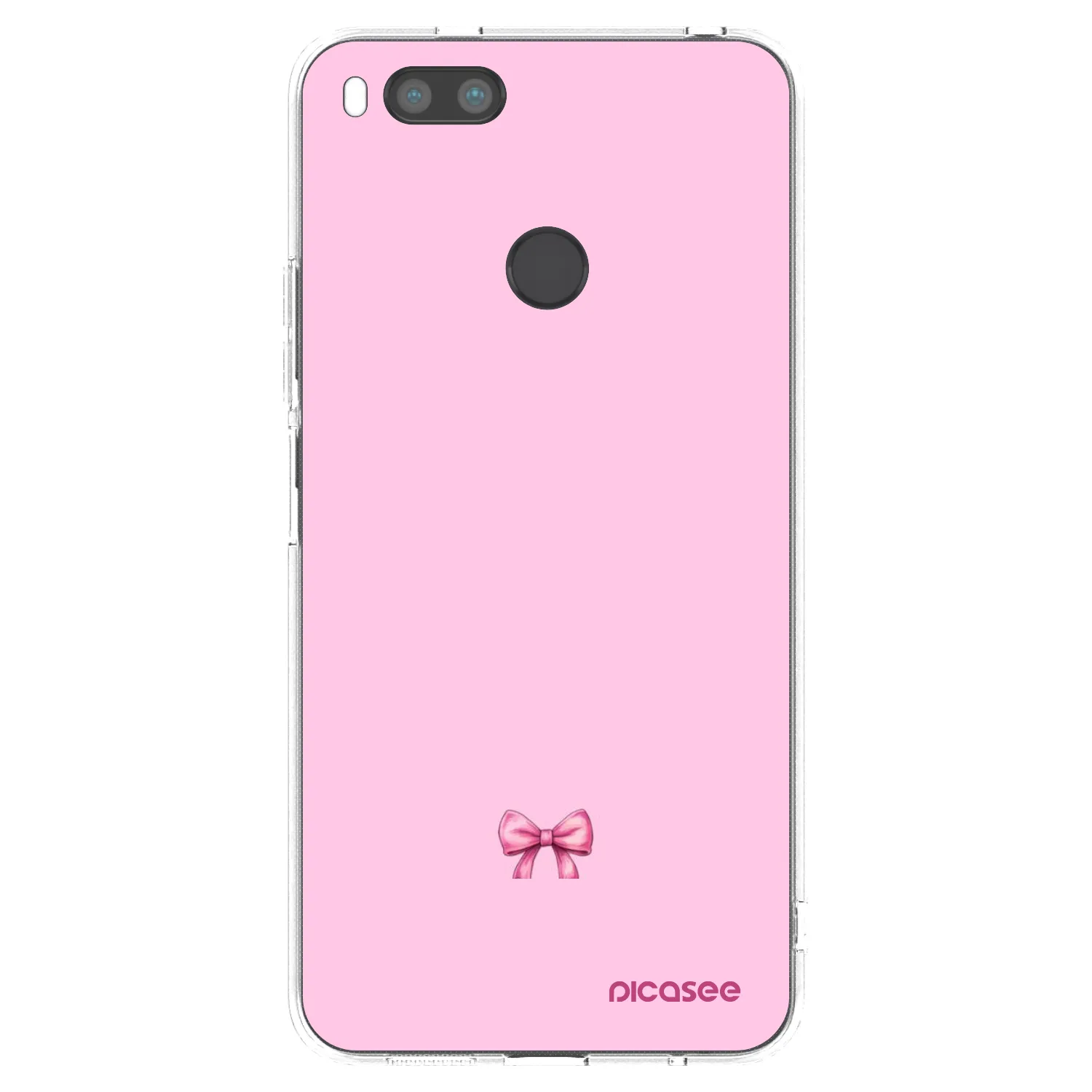 Picasee διαφανής θήκη σιλικόνης Xiaomi Mi A1 Global - Blush bow