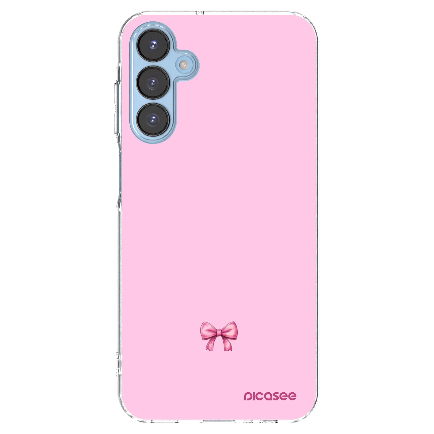 Picasee διαφανής θήκη σιλικόνης Samsung Galaxy A15 A156B 5G - Blush bow