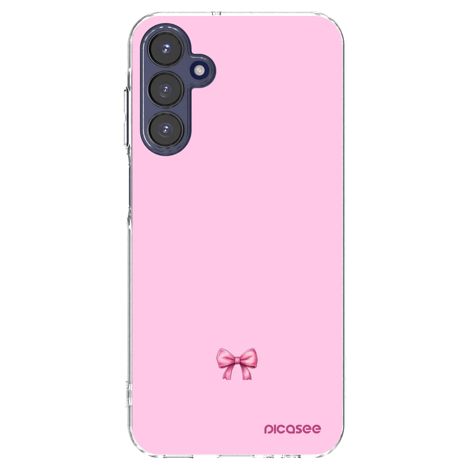 Picasee διαφανής θήκη σιλικόνης Samsung Galaxy A15 A155F 4G - Blush bow