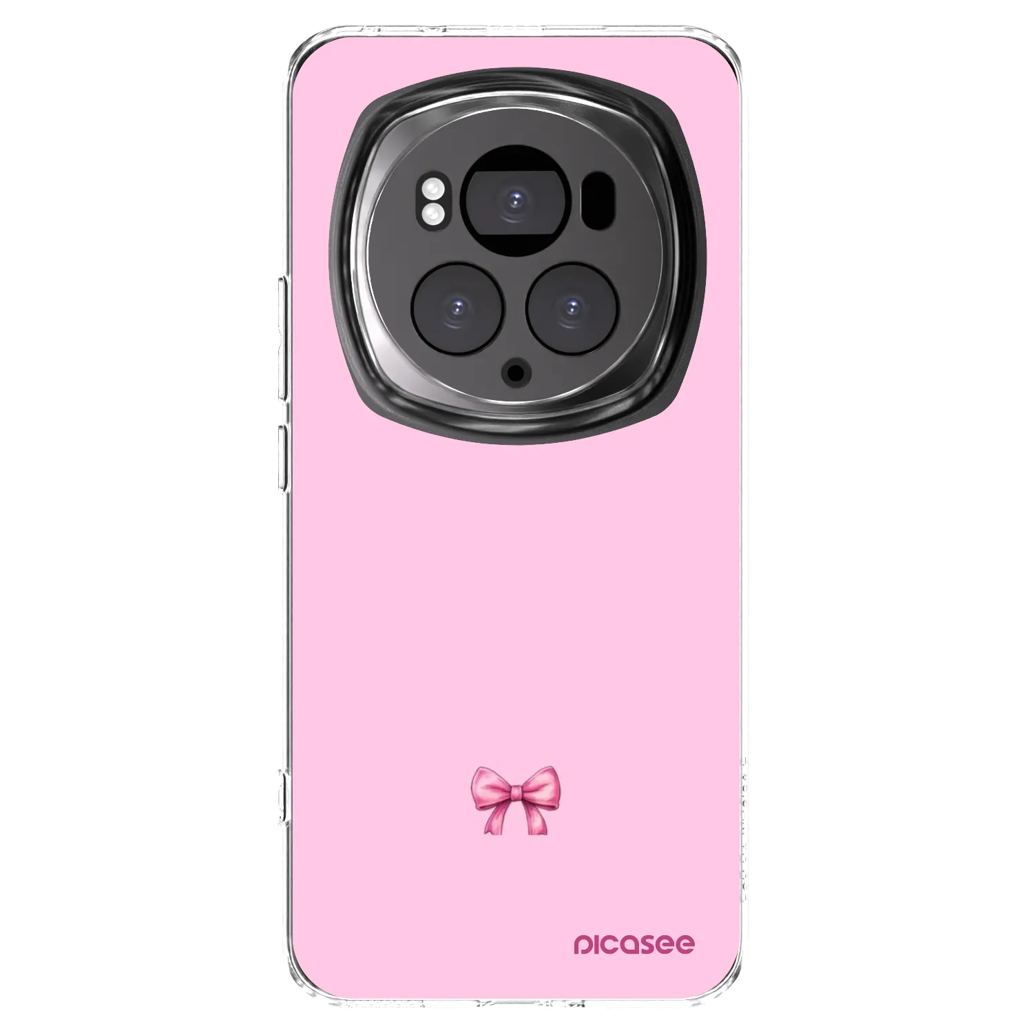 Picasee διαφανής θήκη σιλικόνης Honor Magic6 Pro - Blush bow