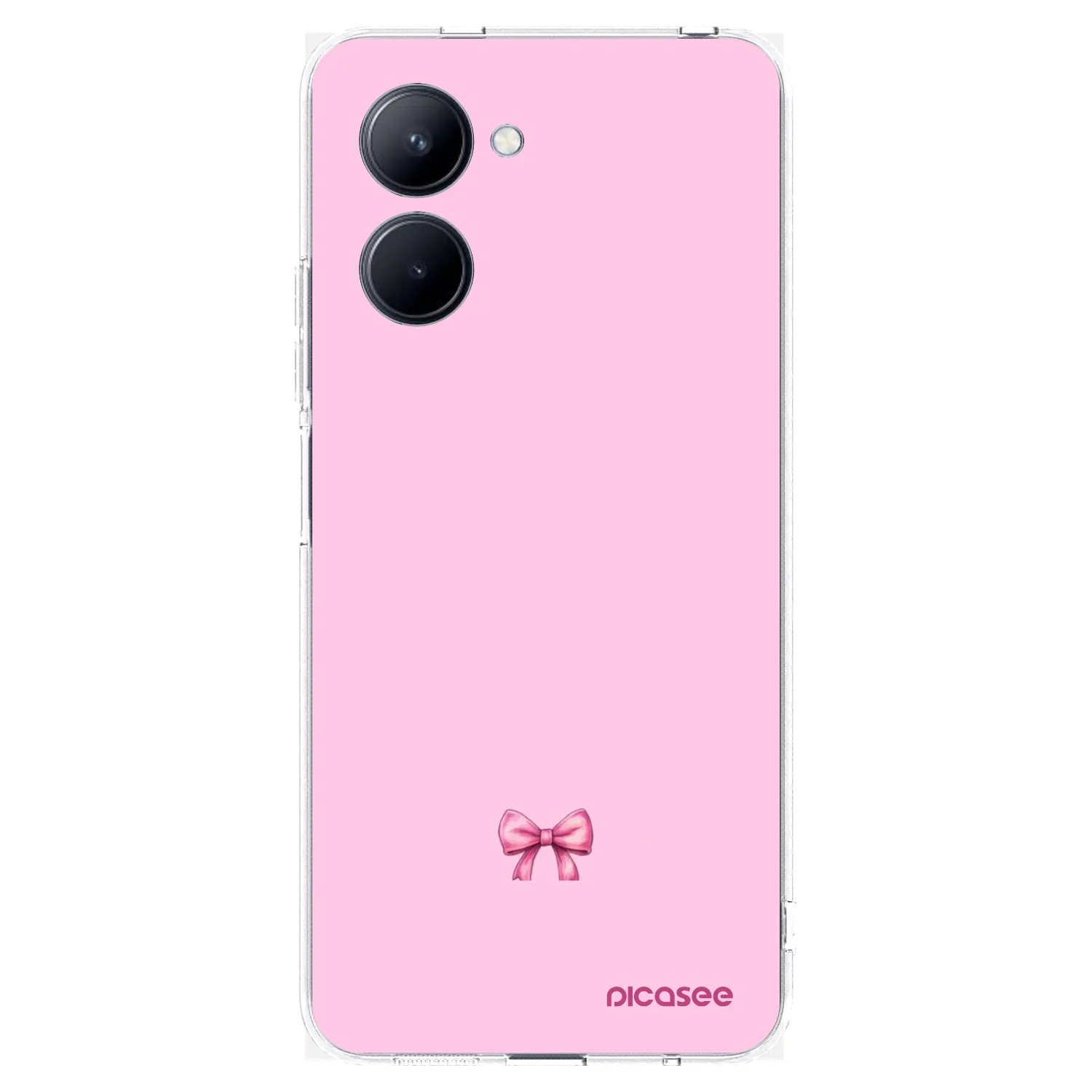 Picasee διαφανής θήκη σιλικόνης Realme C33 (2023) - Blush bow