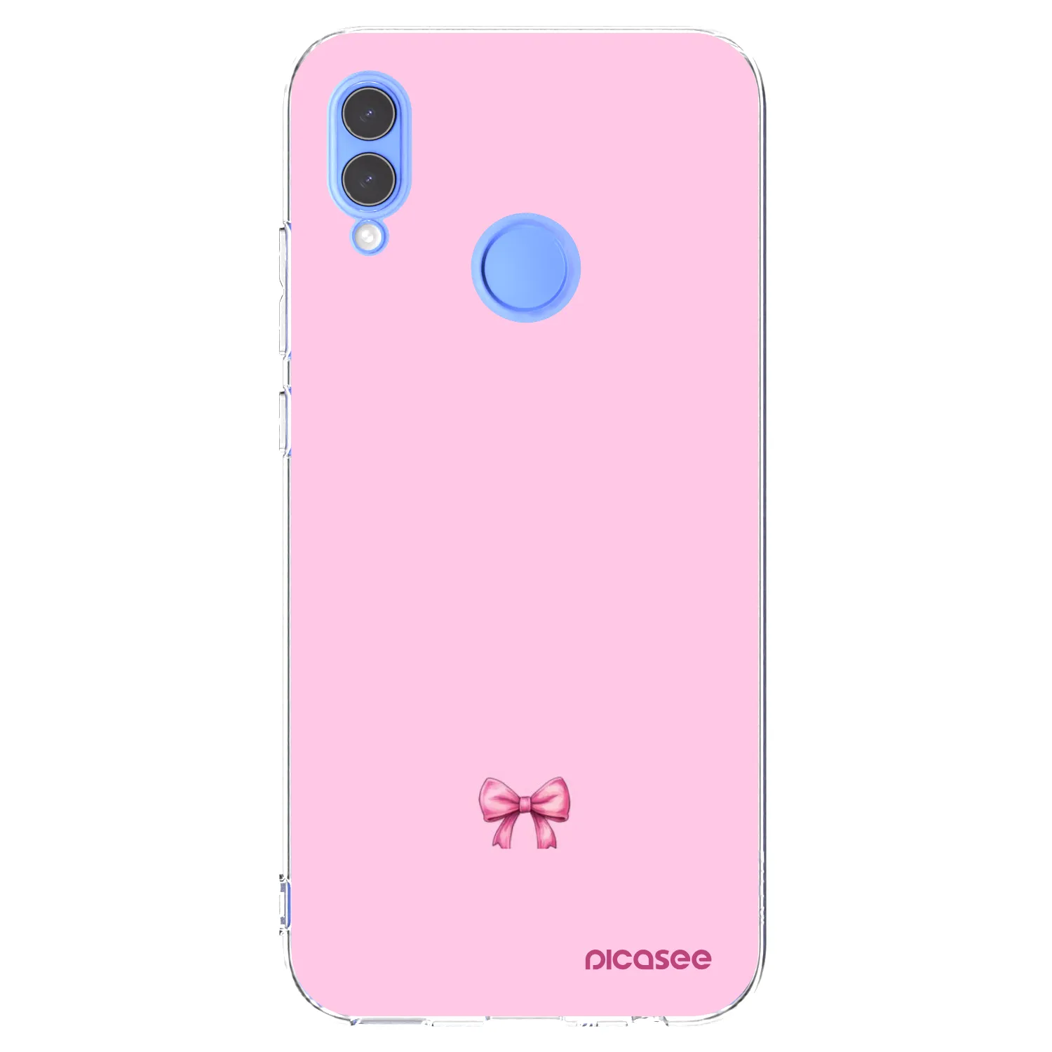 Picasee διαφανής θήκη σιλικόνης Huawei P Smart 2019 - Blush bow