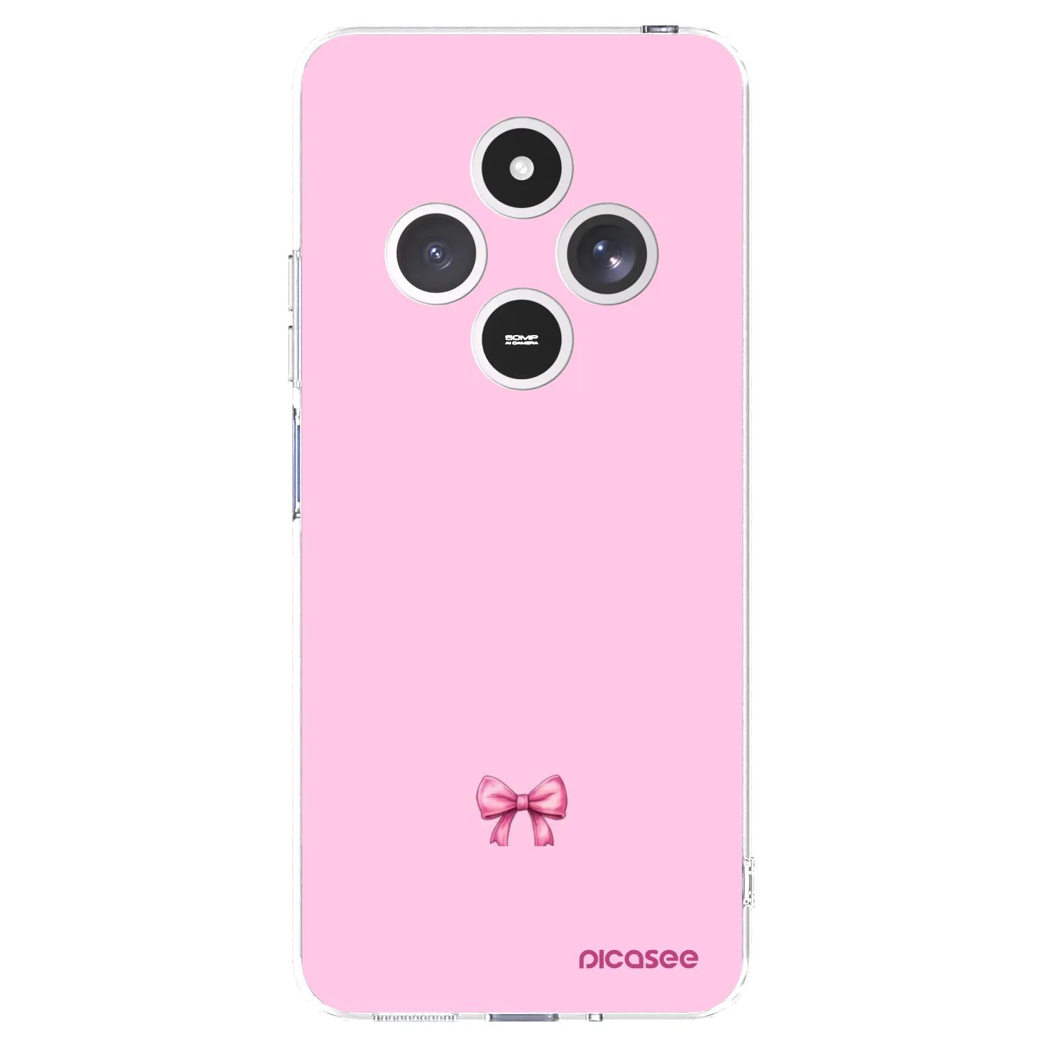Picasee διαφανής θήκη σιλικόνης Xiaomi Redmi 14C - Blush bow