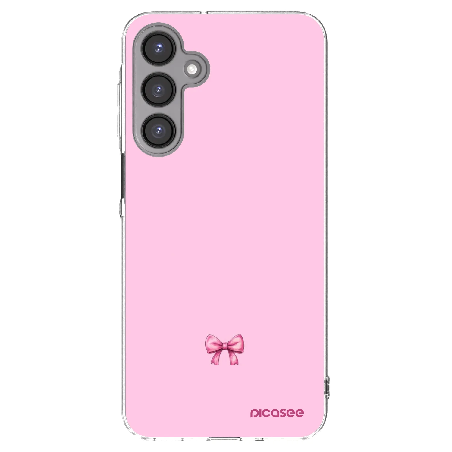 Picasee διαφανής θήκη σιλικόνης Samsung Galaxy A16 5G - Blush bow