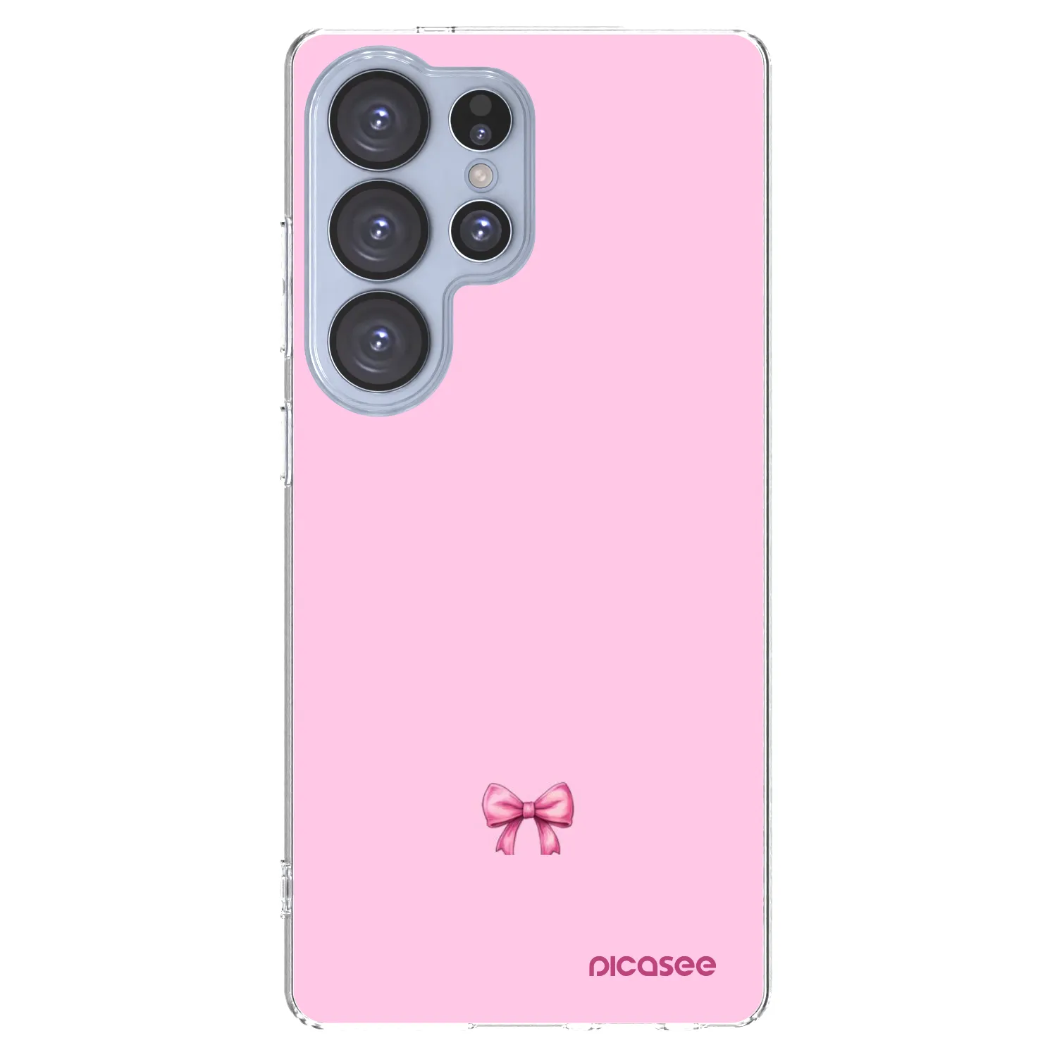 Picasee διαφανής θήκη σιλικόνης Samsung Galaxy S25 Ultra 5G - Blush bow