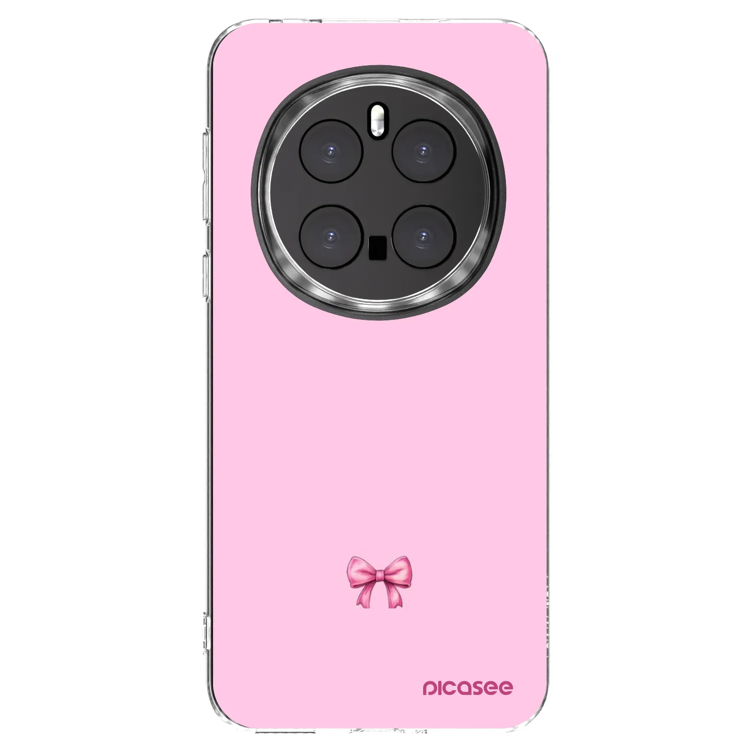Picasee διαφανής θήκη σιλικόνης Honor Magic7 Pro 5G - Blush bow