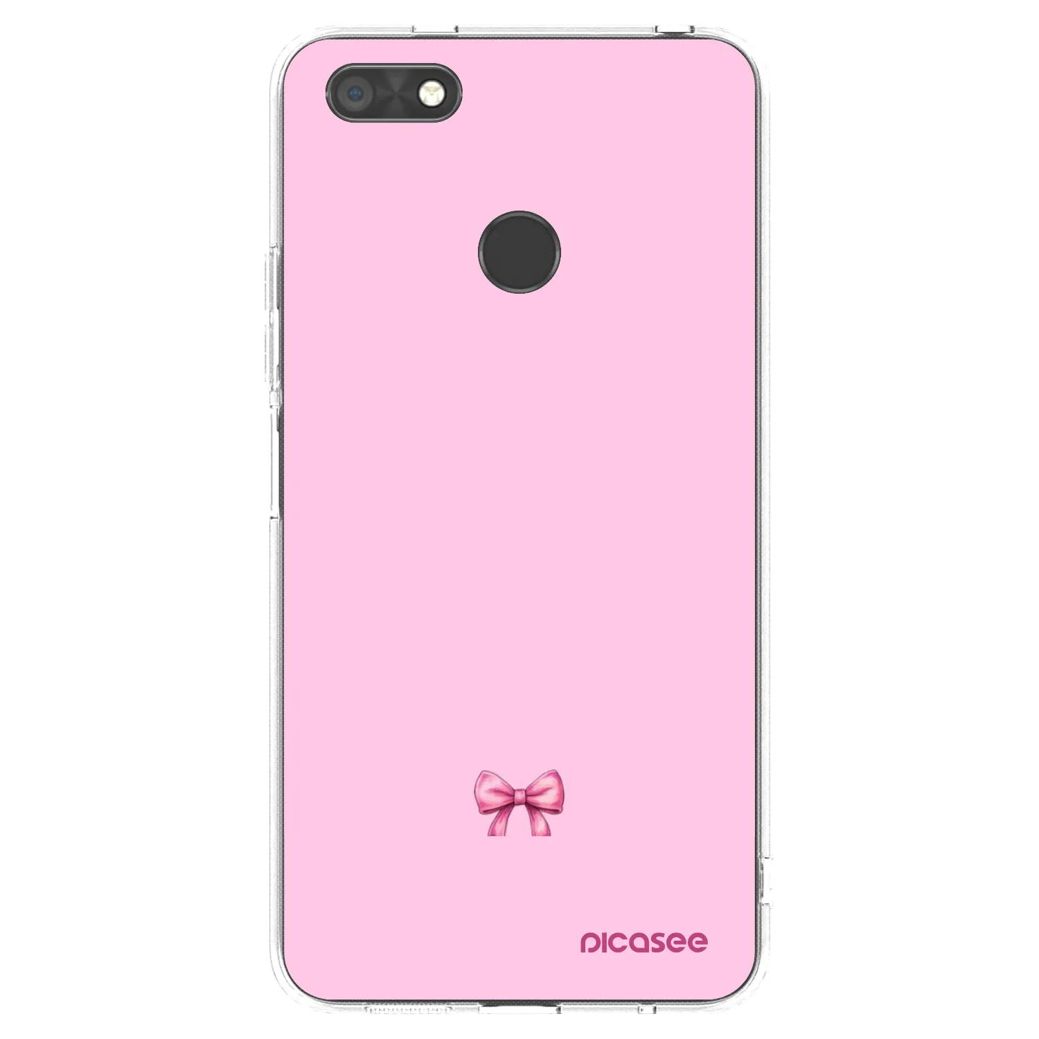 Picasee διαφανής θήκη σιλικόνης Huawei P9 Lite Mini - Blush bow