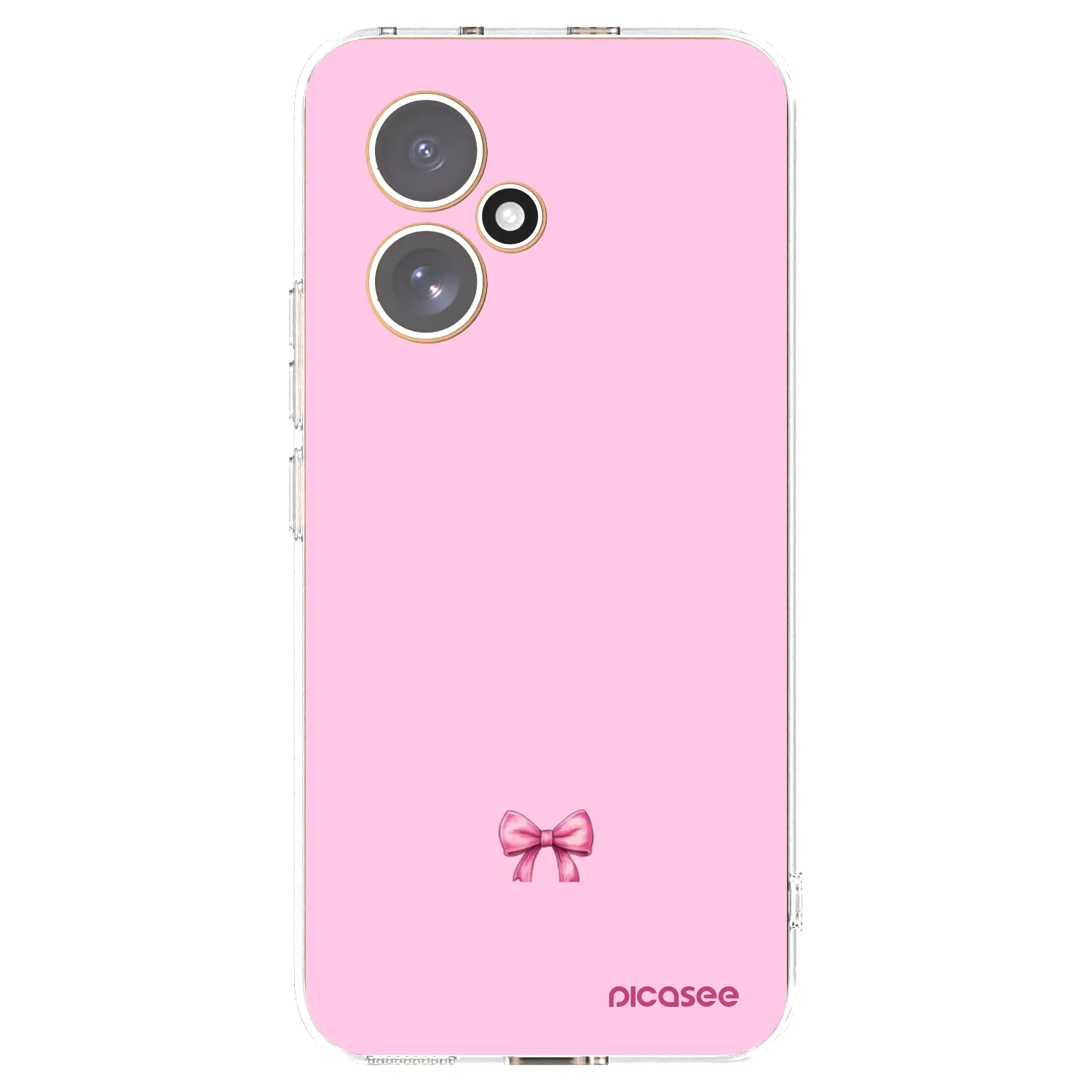 Picasee διαφανής θήκη σιλικόνης Honor 400 5G - Blush bow