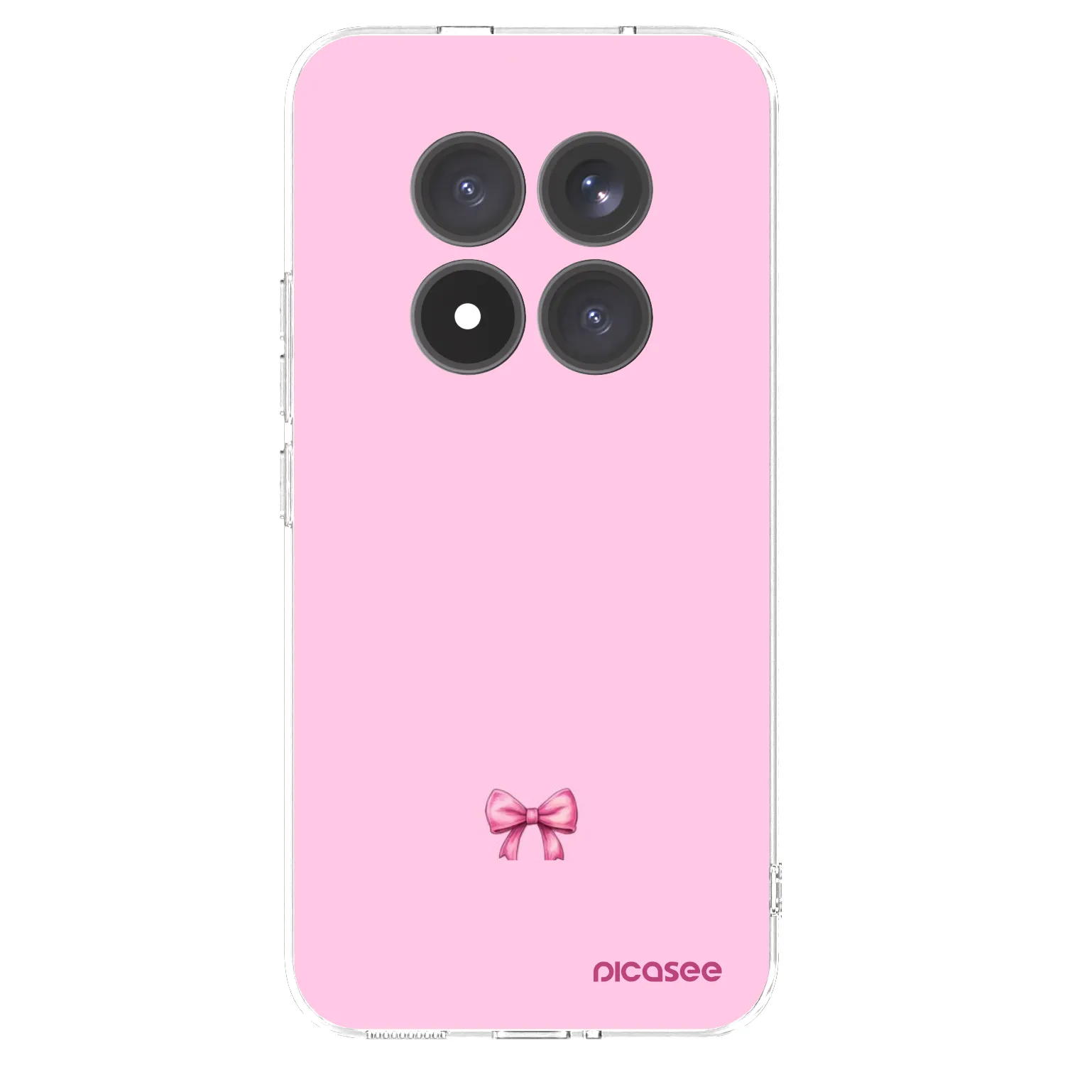 Picasee διαφανής θήκη σιλικόνης Xiaomi Redmi Note 15 Pro+ - Blush bow