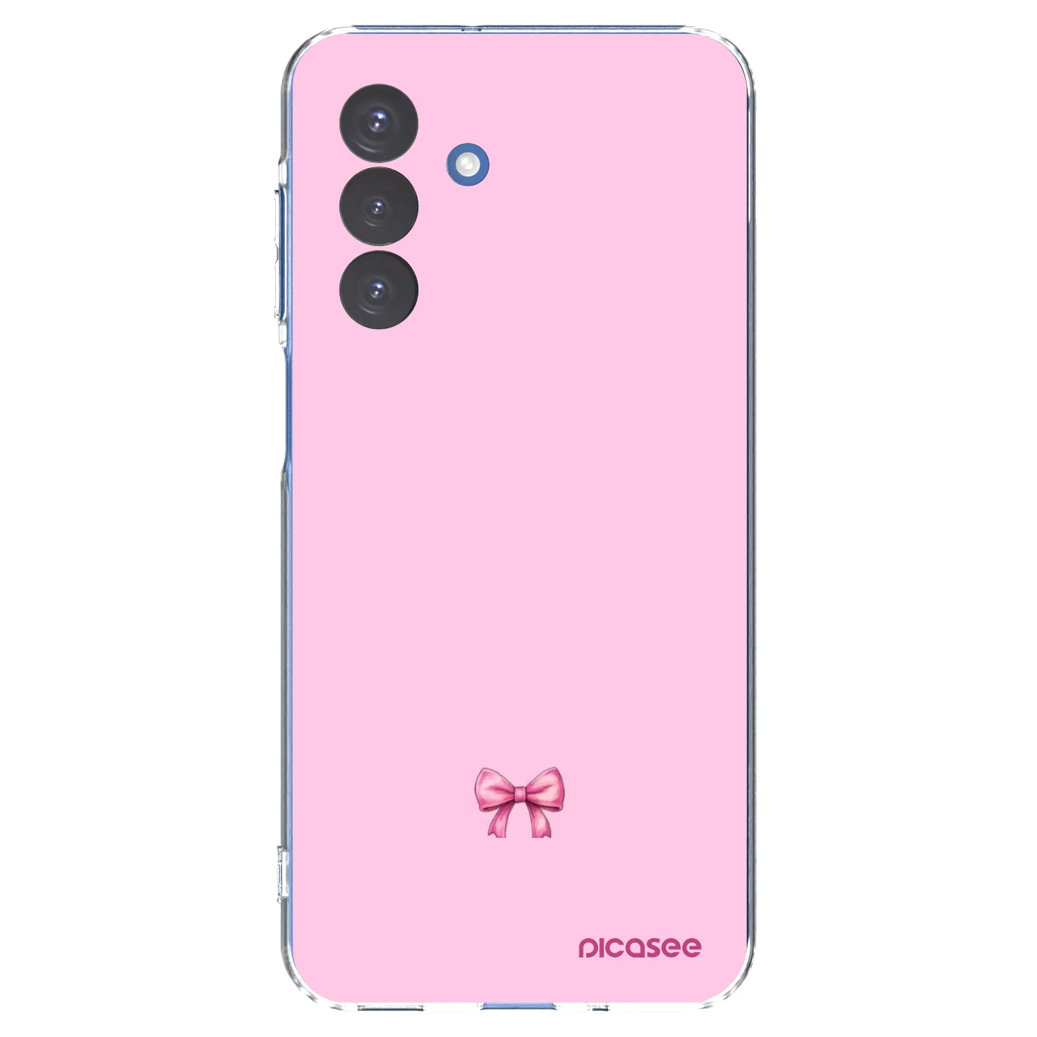 Picasee διαφανής θήκη σιλικόνης Samsung Galaxy A17 5G - Blush bow