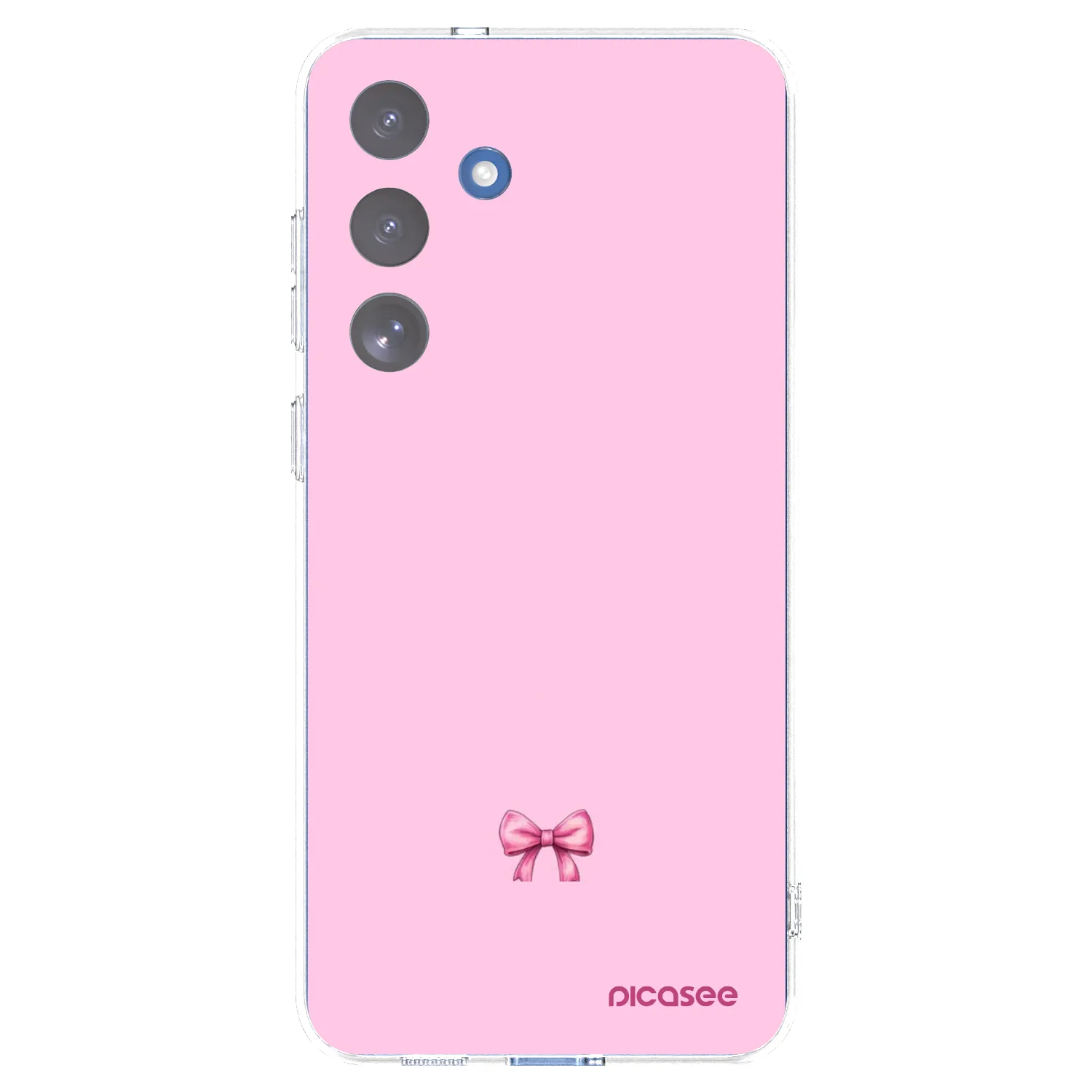 Picasee διαφανής θήκη σιλικόνης Samsung Galaxy S25 FE 5G - Blush bow