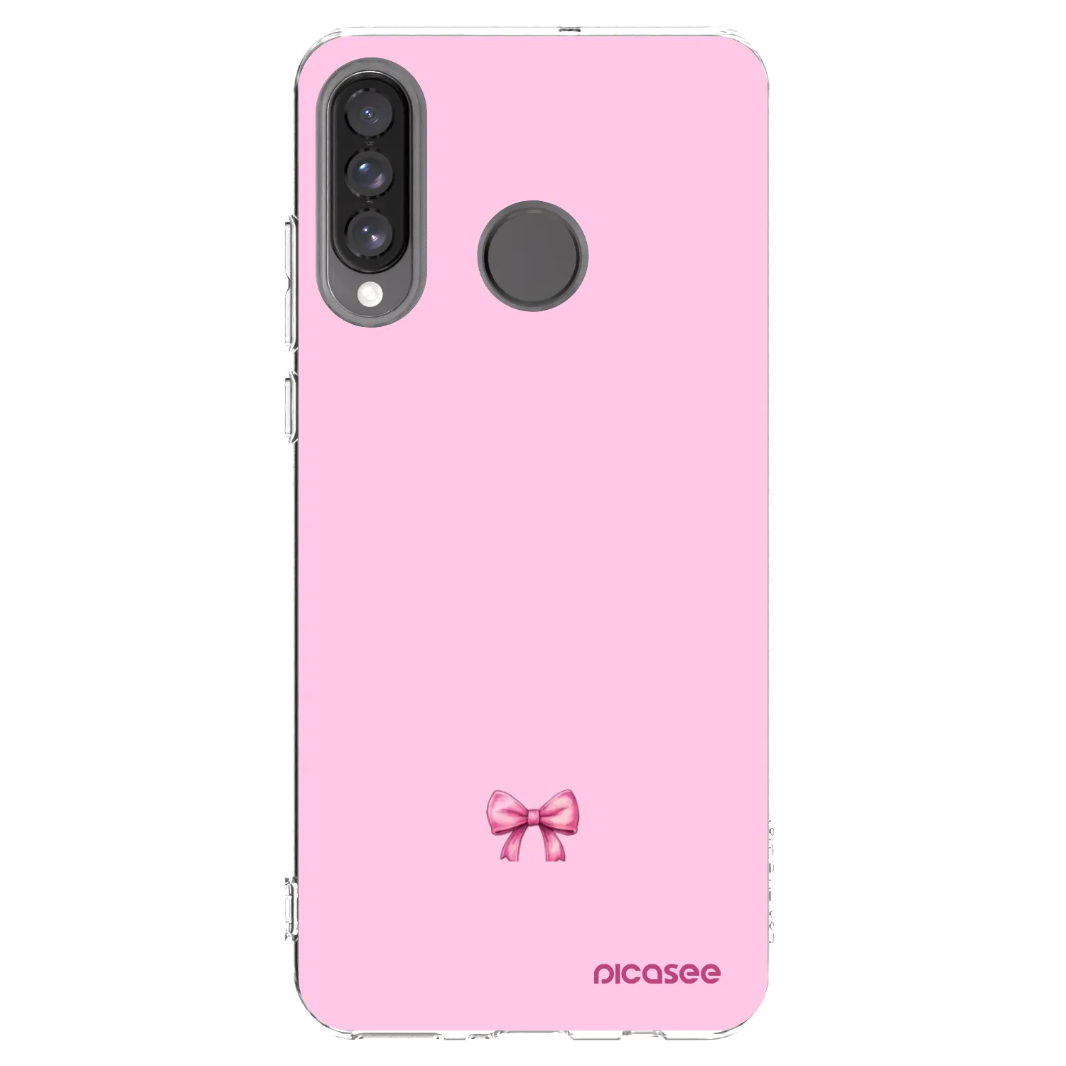 Picasee διαφανής θήκη σιλικόνης Huawei P30 Lite - Blush bow