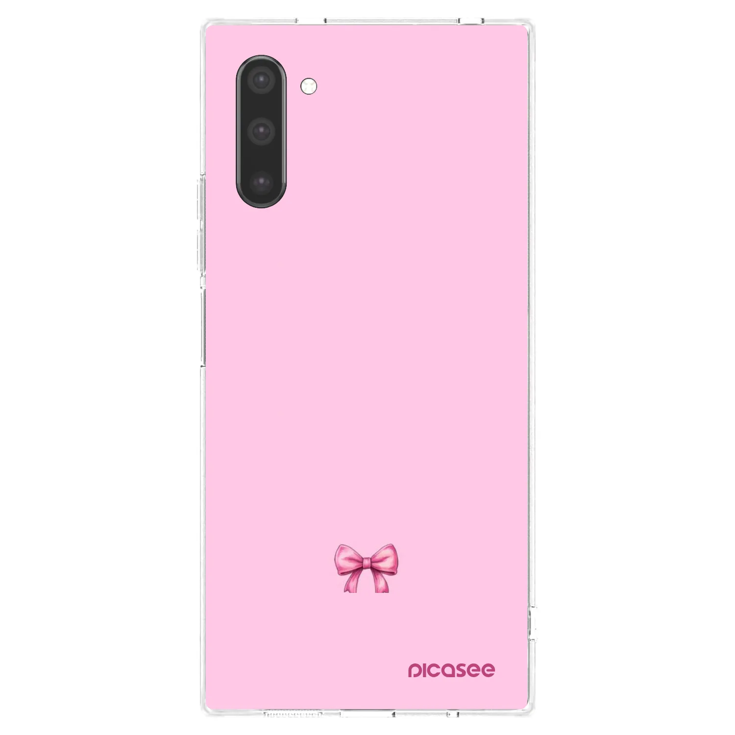 Picasee διαφανής θήκη σιλικόνης Samsung Galaxy Note 10 N970F - Blush bow
