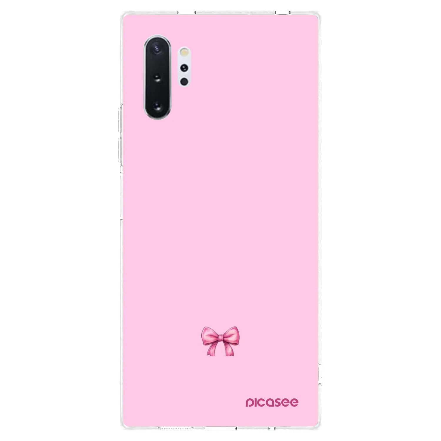 Picasee διαφανής θήκη σιλικόνης Samsung Galaxy Note 10+ N975F - Blush bow