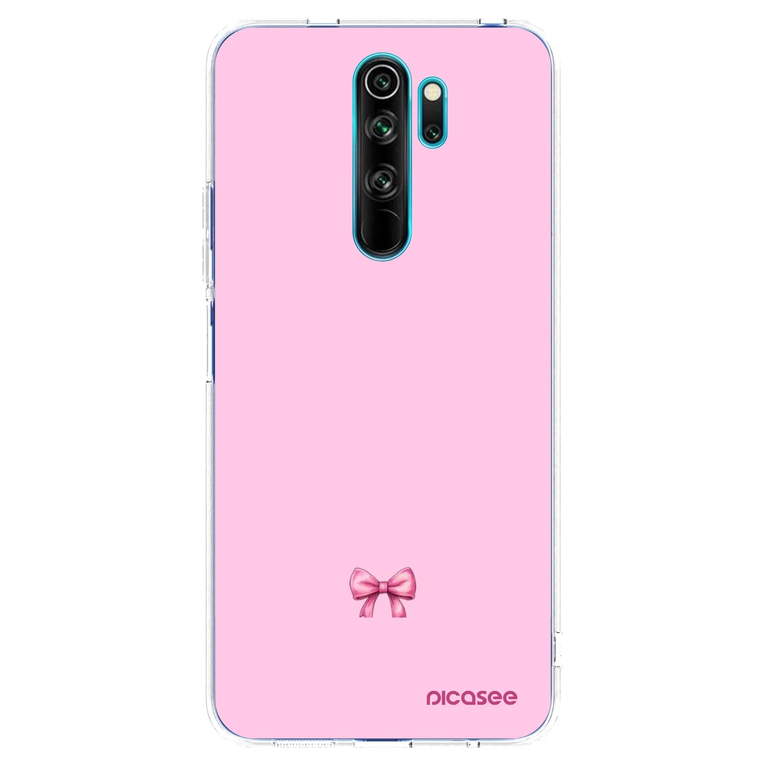 Picasee διαφανής θήκη σιλικόνης Xiaomi Redmi Note 8 Pro - Blush bow