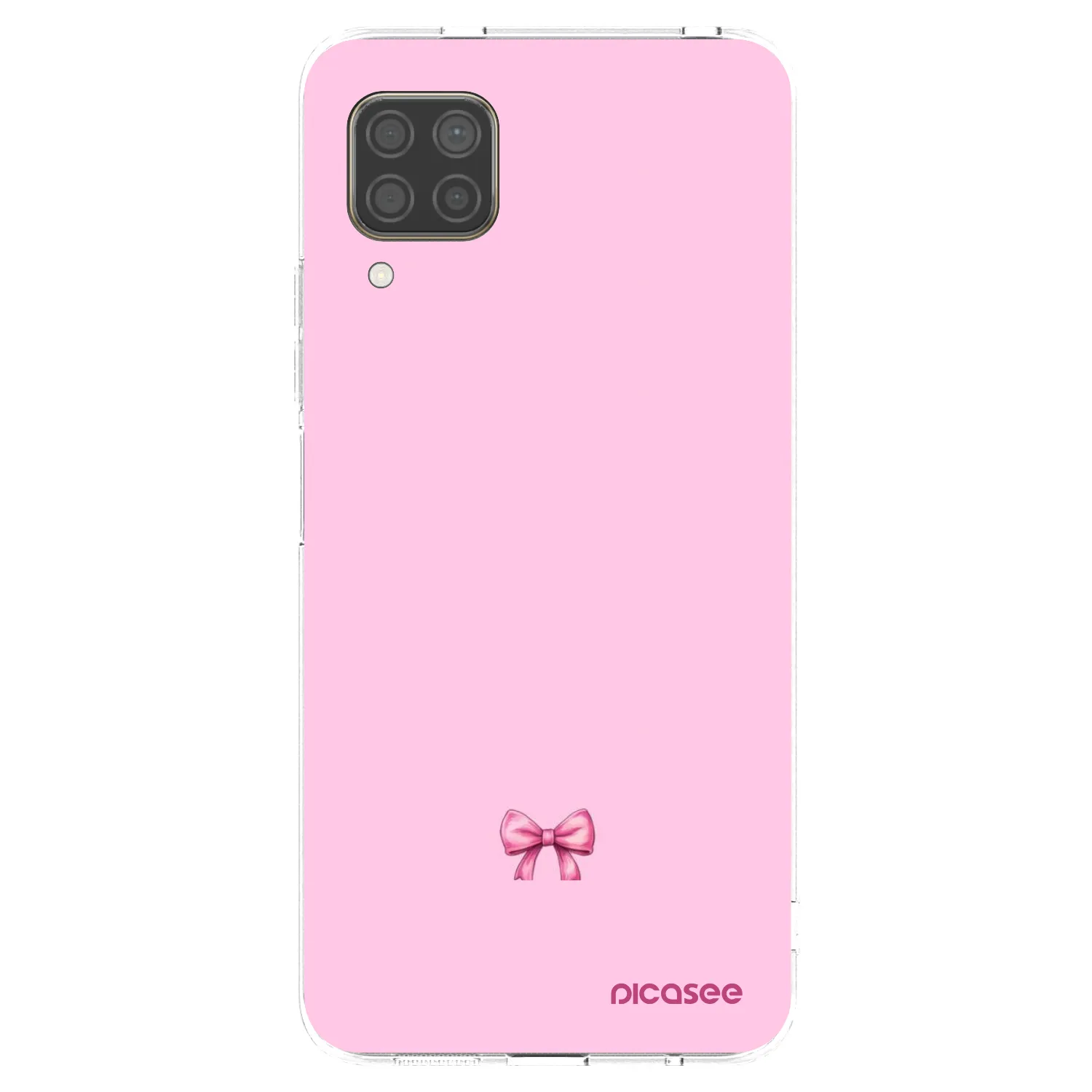 Picasee διαφανής θήκη σιλικόνης Huawei P40 Lite - Blush bow