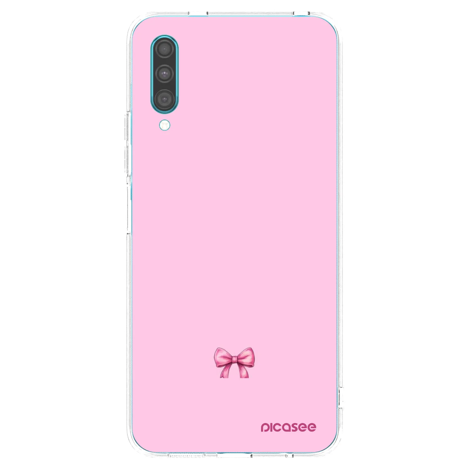Picasee διαφανής θήκη σιλικόνης Samsung Galaxy A30s A307F - Blush bow