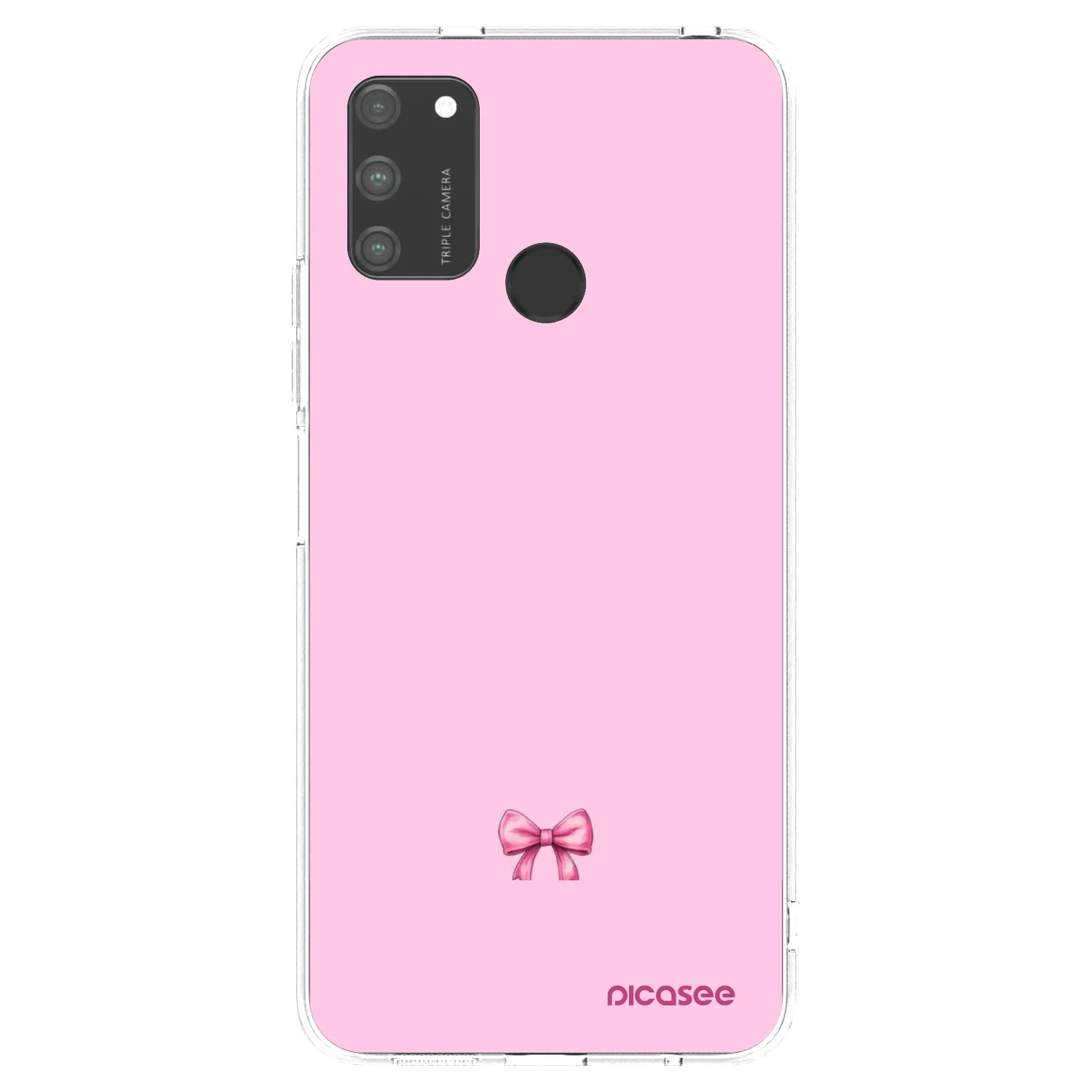 Picasee διαφανής θήκη σιλικόνης Honor 9A - Blush bow