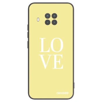 Picasee Μαύρη θήκη σιλικόνης για Xiaomi Mi 10T Lite - Love