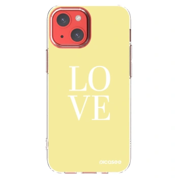 Picasee διαφανής θήκη σιλικόνης Apple iPhone 13 mini - Love