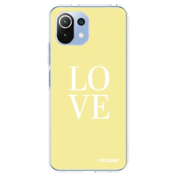 Picasee διαφανής θήκη σιλικόνης Xiaomi 11 Lite 5G NE - Love