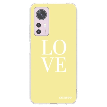 Picasee διαφανής θήκη σιλικόνης Xiaomi 12 - Love