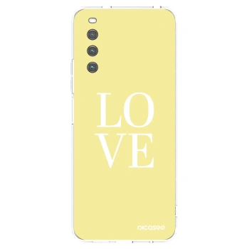 Picasee διαφανής θήκη σιλικόνης Sony Xperia 10 IV 5G - Love