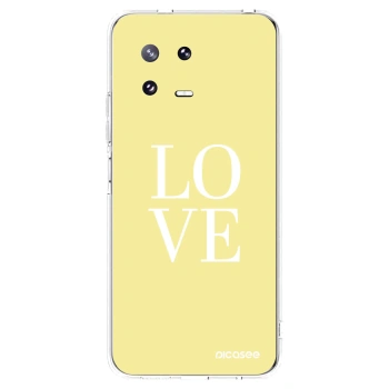 Picasee διαφανής θήκη σιλικόνης Xiaomi 13 Pro - Love