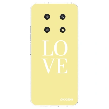 Picasee διαφανής θήκη σιλικόνης Honor Magic4 Lite 5G - Love