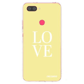 Picasee διαφανής θήκη σιλικόνης Xiaomi Mi 8 Lite - Love