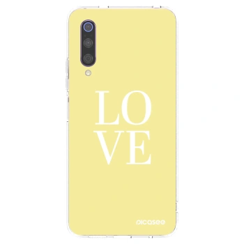 Picasee διαφανής θήκη σιλικόνης Xiaomi Mi 9 - Love