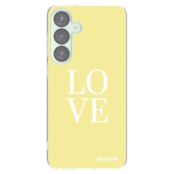 Picasee διαφανής θήκη σιλικόνης Samsung Galaxy S25+ 5G - Love