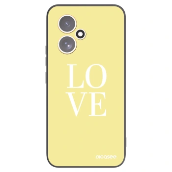 Picasee Μαύρη θήκη σιλικόνης για Honor 400 5G - Love