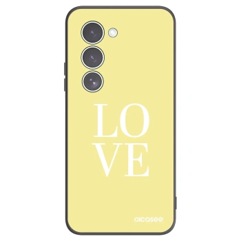 Picasee Μαύρη θήκη σιλικόνης για Xiaomi Redmi 15 5G - Love