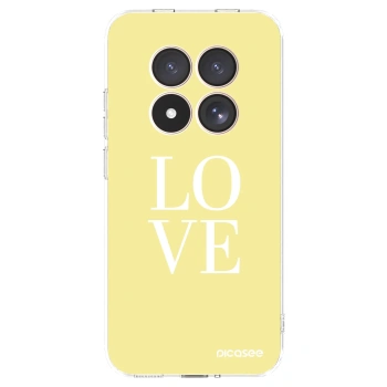 Picasee διαφανής θήκη σιλικόνης Xiaomi Redmi Note 15 Pro 4G - Love