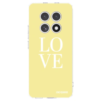 Picasee διαφανής θήκη σιλικόνης Xiaomi Redmi Note 15 - Love