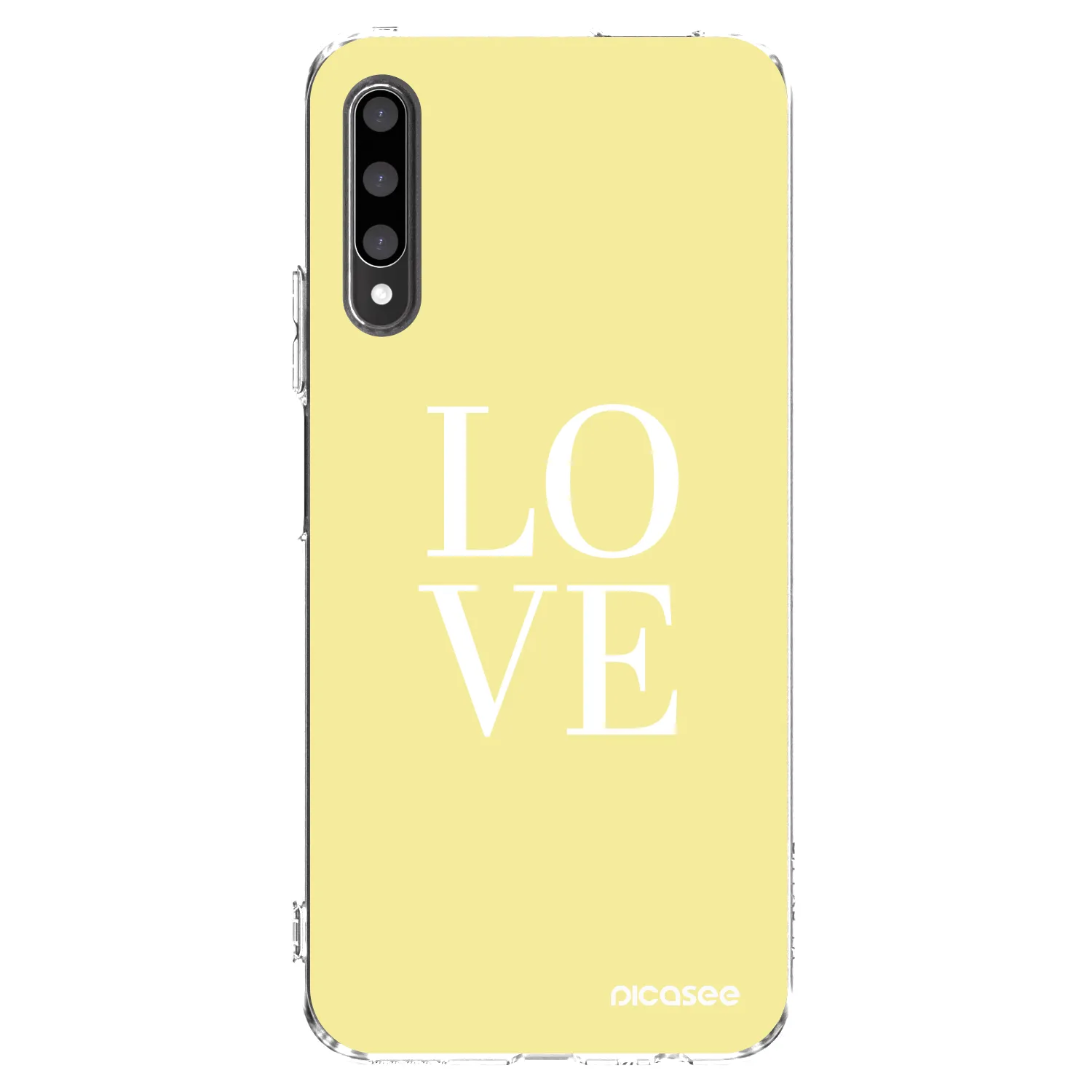 Picasee διαφανής θήκη σιλικόνης Honor 9X Pro - Love
