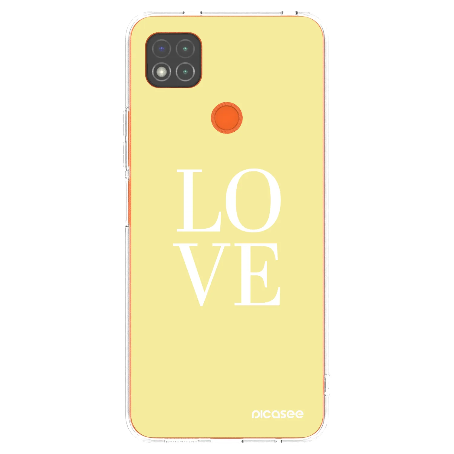 Picasee διαφανής θήκη σιλικόνης Xiaomi Redmi 9C - Love