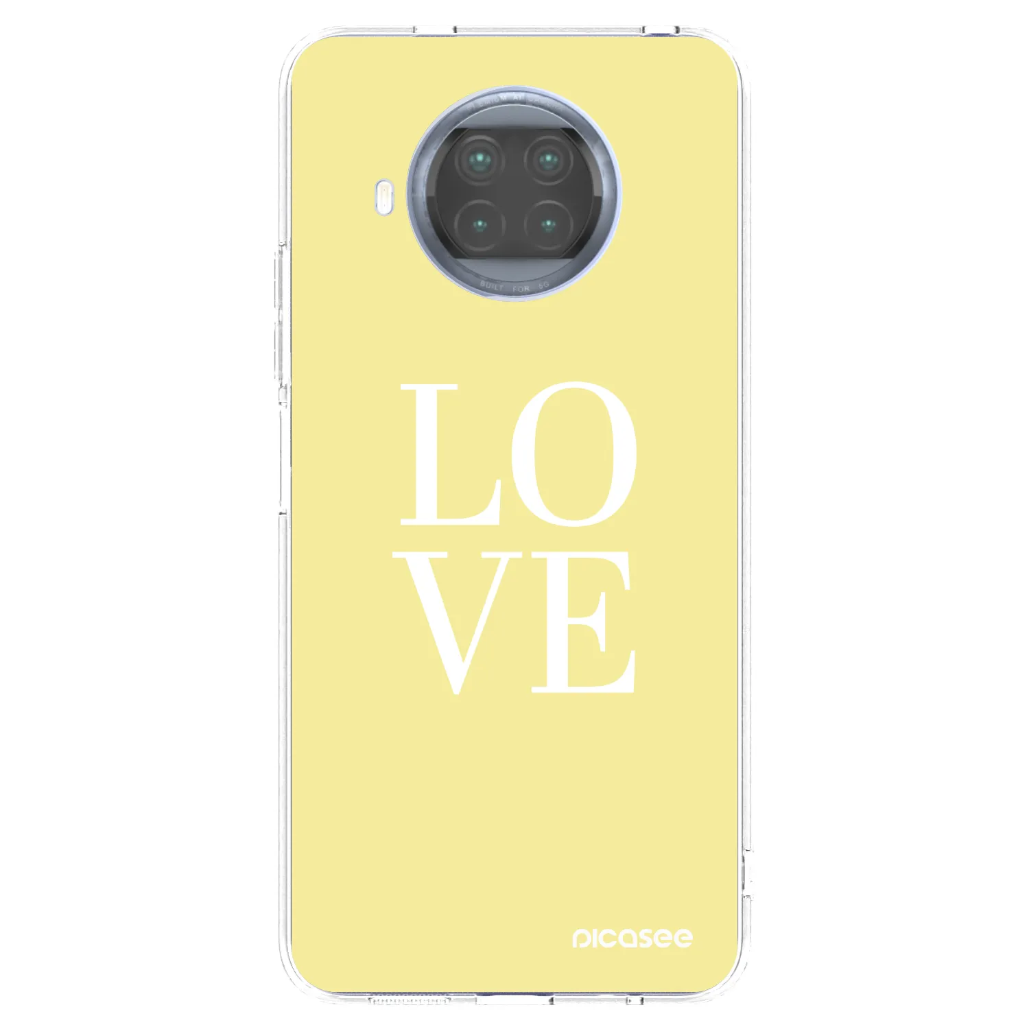 Picasee διαφανής θήκη σιλικόνης Xiaomi Mi 10T Lite - Love