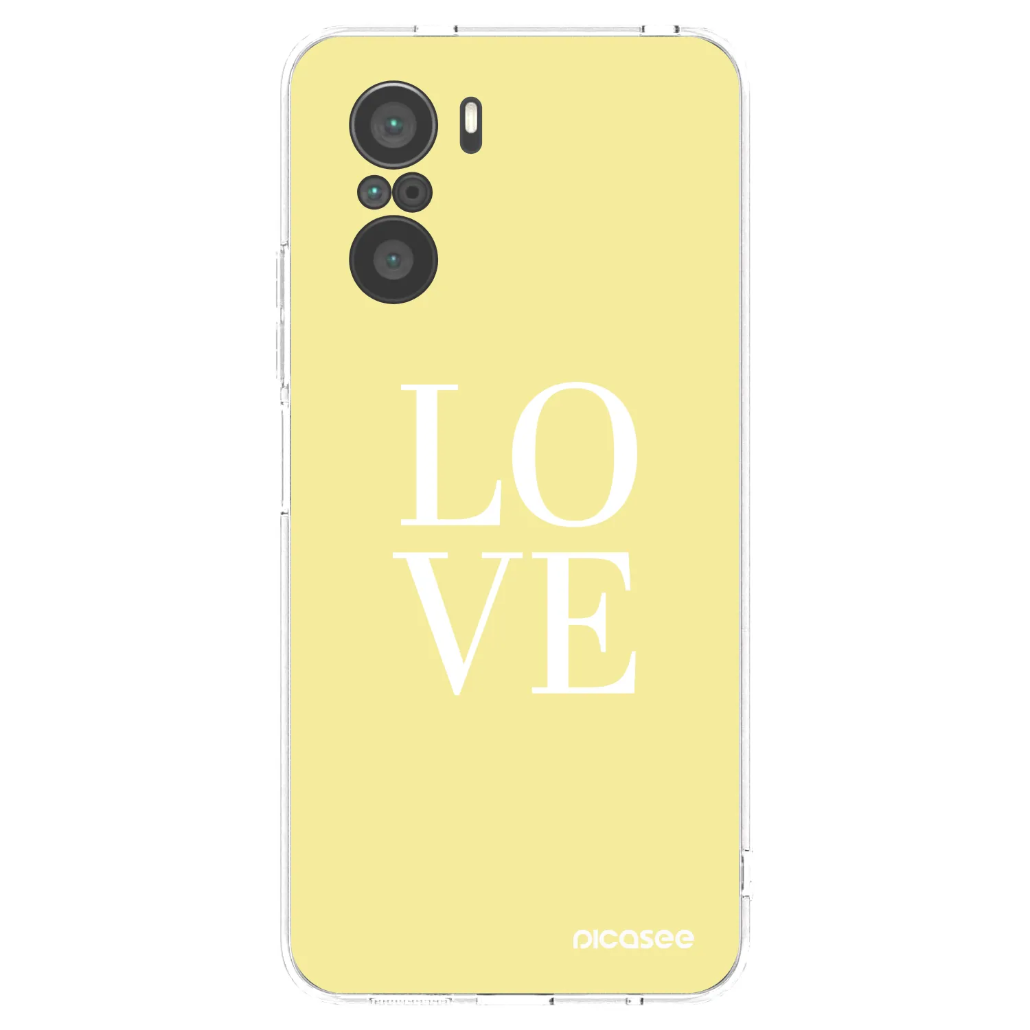 Picasee διαφανής θήκη σιλικόνης Xiaomi Poco F3 - Love