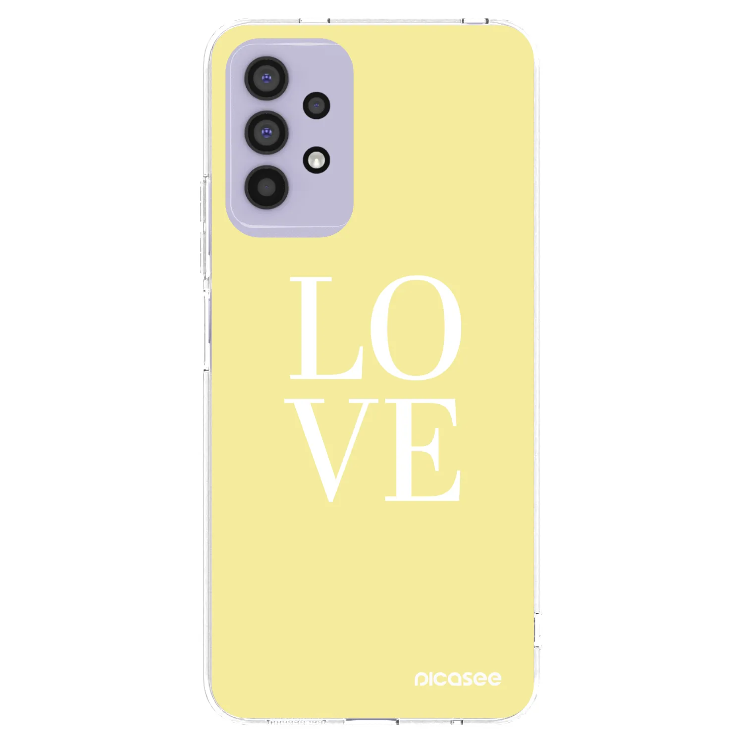 Picasee διαφανής θήκη σιλικόνης Samsung Galaxy A32 4G SM-A325F - Love