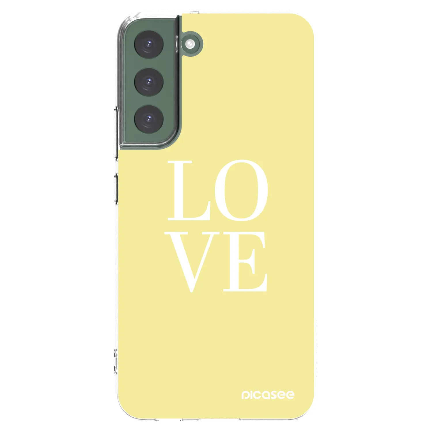 Picasee διαφανής θήκη σιλικόνης Samsung Galaxy S22+ 5G - Love