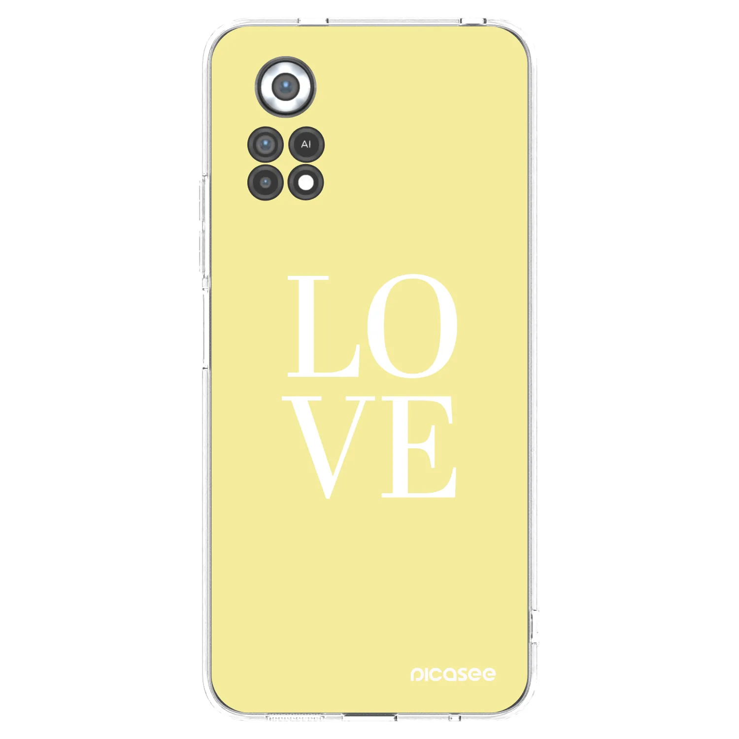 Picasee διαφανής θήκη σιλικόνης Xiaomi Poco X4 Pro 5G - Love