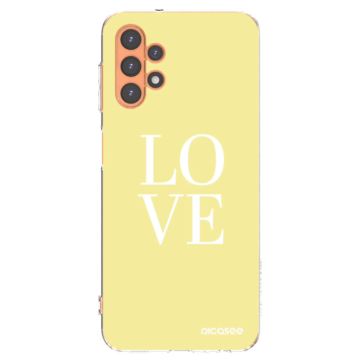 Picasee διαφανής θήκη σιλικόνης Samsung Galaxy A13 4G A135 - Love