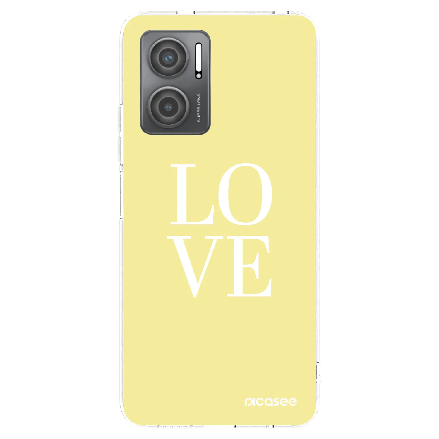 Picasee διαφανής θήκη σιλικόνης Xiaomi Redmi 10 5G - Love