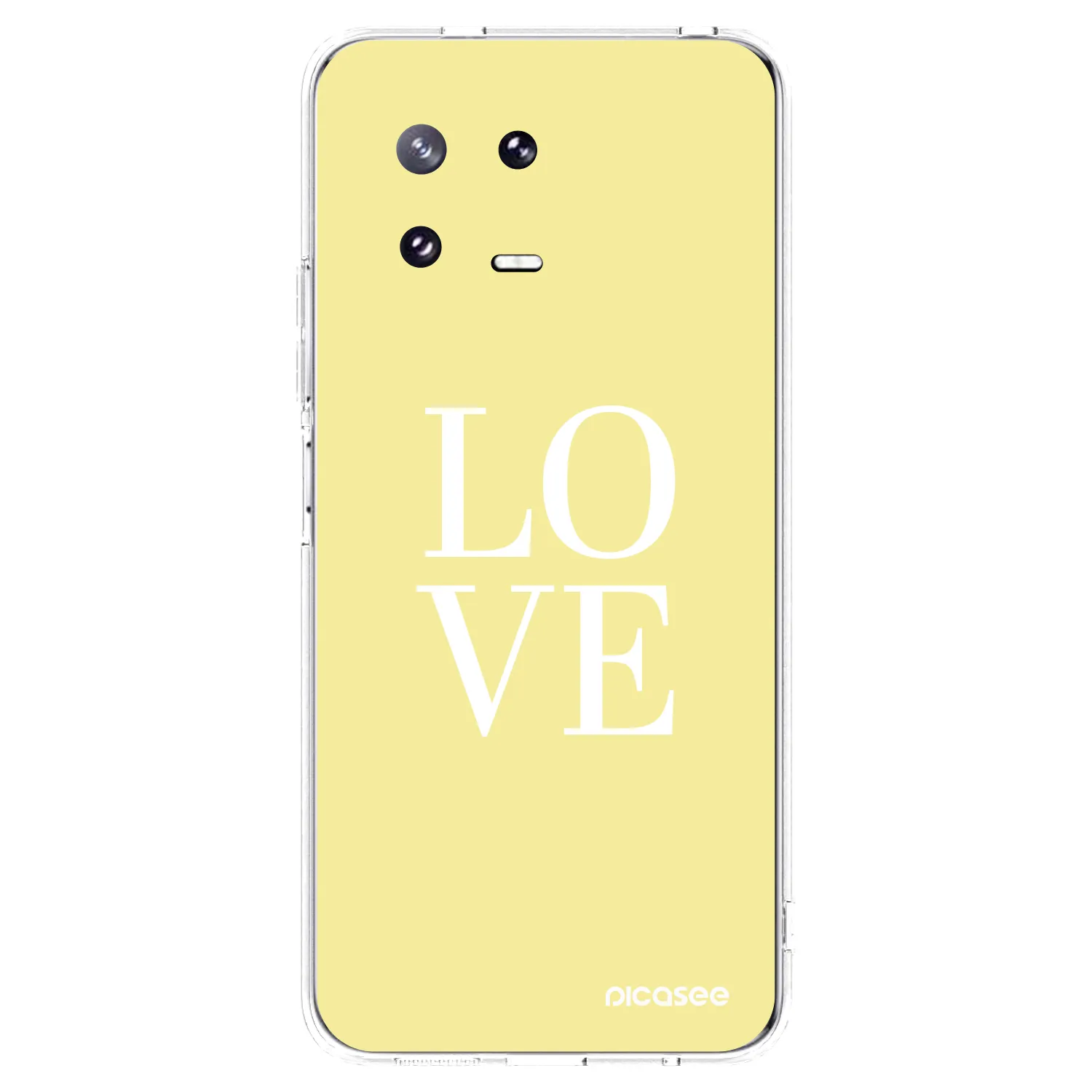 Picasee διαφανής θήκη σιλικόνης Xiaomi 13 Pro - Love