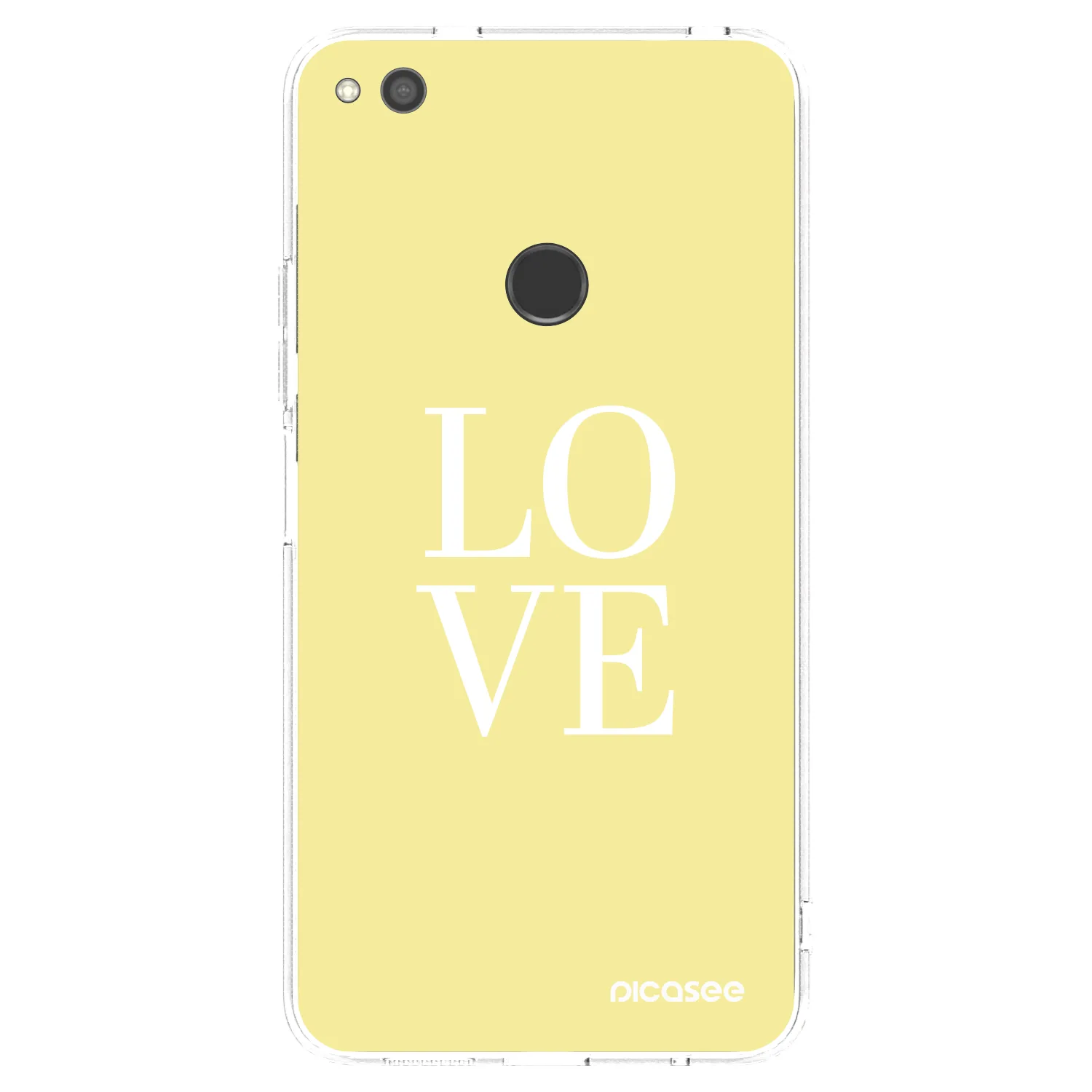 Picasee διαφανής θήκη σιλικόνης Huawei P9 Lite 2017 - Love