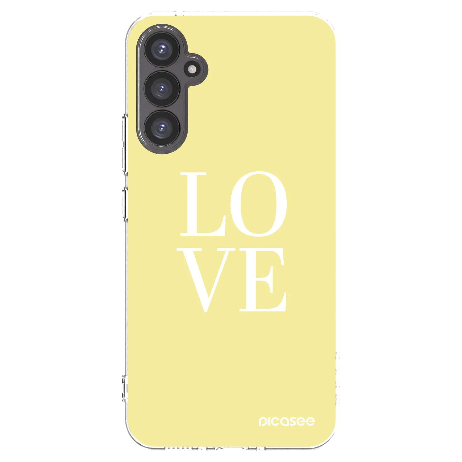 Picasee διαφανής θήκη σιλικόνης Samsung Galaxy A34 5G A346B - Love