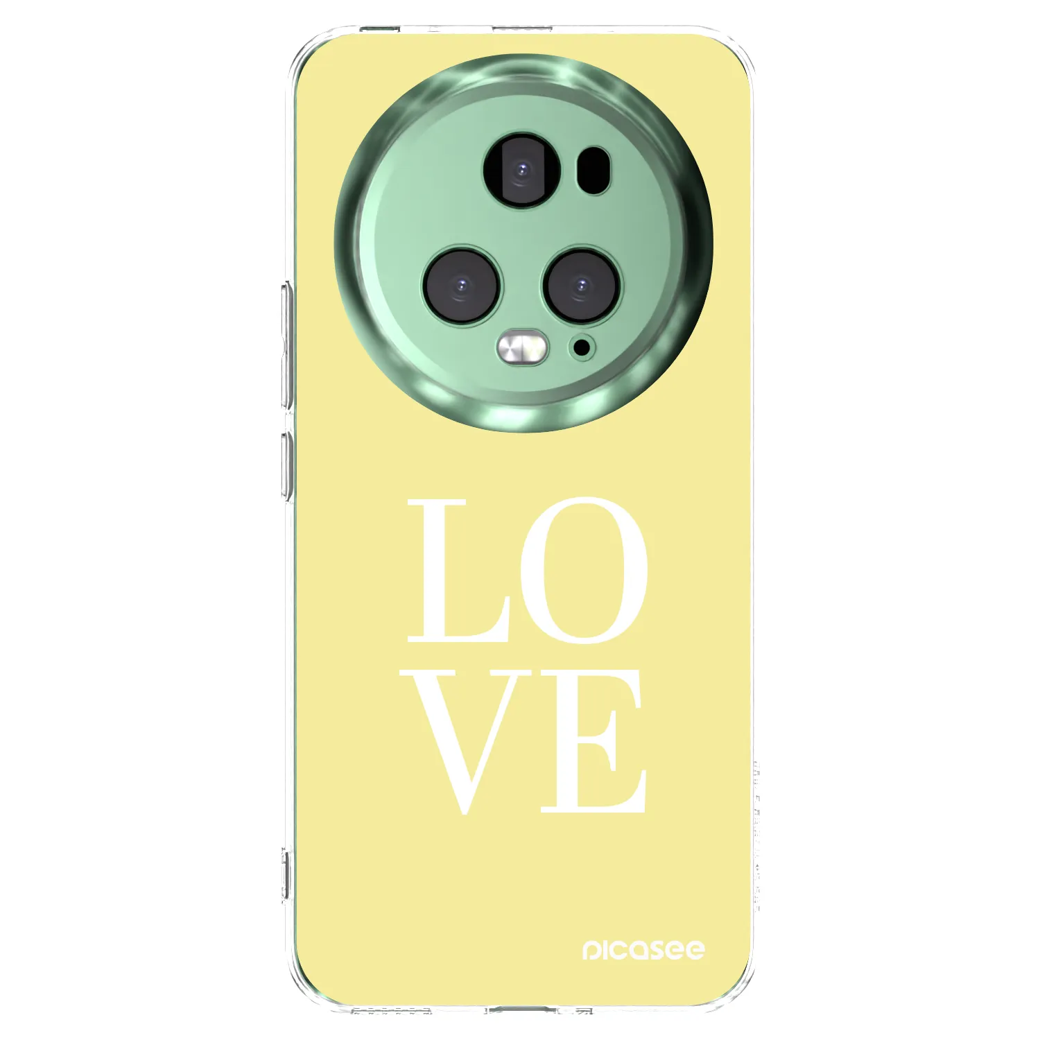 Picasee διαφανής θήκη σιλικόνης Honor Magic5 Pro - Love