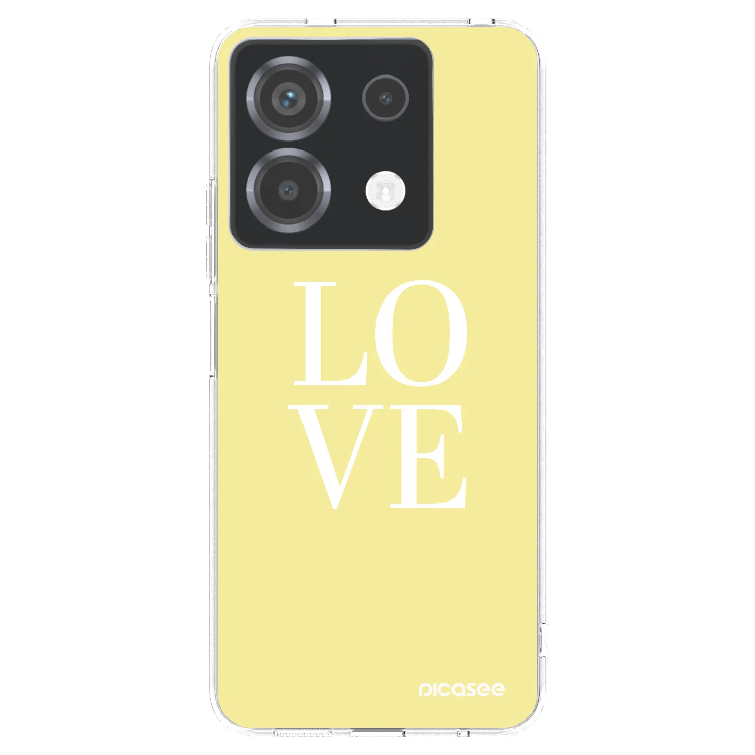 Picasee διαφανής θήκη σιλικόνης Xiaomi Poco X6 - Love